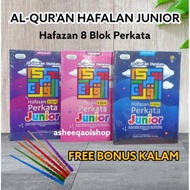 Alquran Junior A5 Hafazan 8 Blok Perkata Hafalan