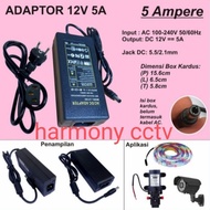 Adaptor ** ADAPTOR 12volt 5amper AC/DC 12V 5A