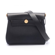 【二手】愛馬仕 HERMES 肩背包 Herbag Zip Mini 086430CC 黑色 其他 Herbag Zip Mini 黑色 女士 二手 A