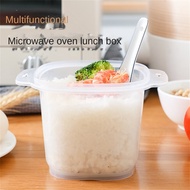 Deyln 700ML Microwave Oven Rice Cooker Multifunctional Steamer Hot Soup Cooking Bento Lunch Box Food