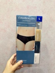 ck 無痕內褲 Calvin Klein 全新 一盒三入 尺寸L