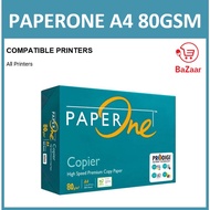 [PAPERS] PaperOne Paper One A4 80gsm Paper Bond Paper (1 ream only)