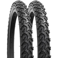 YUNSCM 2 PCS Tayar Basikal 20" 20x1.75/47-406 Serasi dengan Tayar Basikal Jalan Raya 20 x 1.75 20X1.