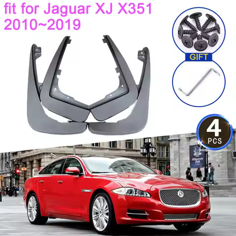 Mudguards for Jaguar XJ X351 2010~2019 Accessories 2011 2014 2015 2016 2017 Anti-splash Upgrade Fron
