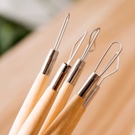 现货 陶泥工具6件套泥塑陶艺工具捏塑雕塑益智工具套装学生手工diyPottery clay tools 6-piece clay ceramic tools kneading20250909