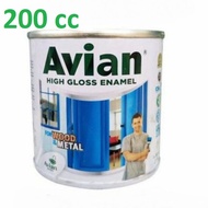 Cat Kayu dan Besi AVIAN High Gloss Enamel Synthetic Paint KECIL 200cc