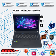 โน๊ตบุ๊คมือสอง Acer Core i5 Gen6 Ram8 SSD256 จอ14" มีการ์ดจอแยกด้วย G940mx 2GB/DDR5 เกมส์หรืองานกราฟฟิกลื่น