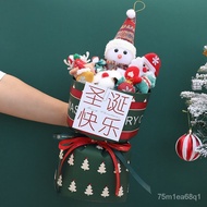 Christmas Gift Snowman Bouquet Cartoon Santa Claus Christmas Eve Gift Girlfriends' Gift Doll Finished Product Delivery