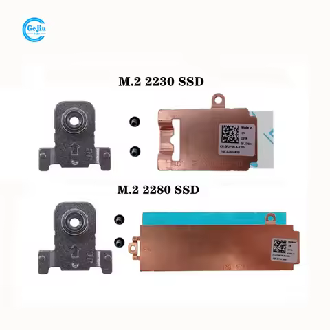 NEW Original M.2 2230 2280 SSD Bracket Adapter Storage Card Heatsink For Dell Alienware M15 R5 M15 R