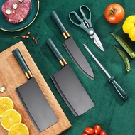 MIELEE Kitchen Knife Pisau Dapur Set Super Tajam 6pcs Japan Baja Asli Gunting Knife Untuk Daging Kecil Peer