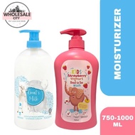 GOAT'S MLIK MOISTURING CREAM 1L/ STRAWBERRY YOUGURT HEAD TO TOE 750ML