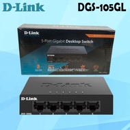 DLINK DGS 105GL SWITCH HUB 5 PORT GIGABIT
