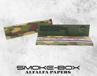 1 booklet Smoke-Box Alfalfa Rolling Papers King Size Slim Original Size 110mm