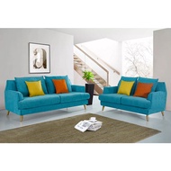 Elsie Fabric Sofa * 2 Seater * 3 Seater Sofa * Color Choice * Free Assembly
