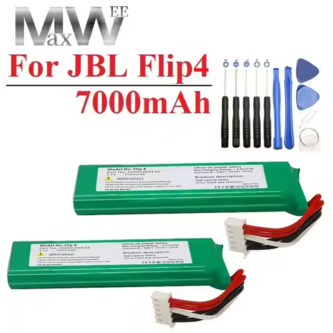 upgrade 7000mAh 3.7V Battery GSP87269301 + For JBL Flip 4, Flip4 Flip 4 Special Edition Audio Batter