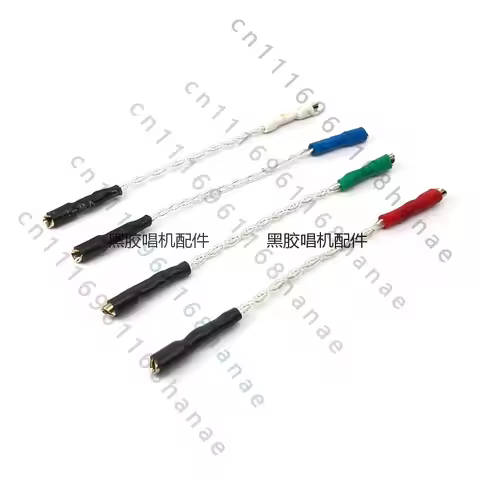 Pure Silver Litz Headshell Lead Wire FOR Ortofon Audio-Technica LP Turntable HiFi Replacement Spare
