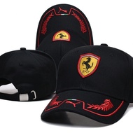 Ferrari Fleet F1 Monaco Hamilton Baseball Cap Leclair Trendy Hat Sunscreen