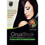 Maya ONYX HERBAL SHAMPOO BLACK / BLACK Hair CAT 1BOX = 5SACHET / PER BOX