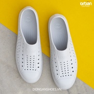 Giày Slipon Thông Hơi Urban Footprint EVA fylon D2001 Ghi full