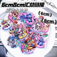 Cartoon Cartoon 8cmDIY Acrylic Accessories Piece Link Double-Sided Cross-Border Piece Hot-Selling St