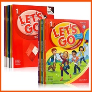 Oxford Let's Go 4th Edition English Learning Books,Complete Student Book & Workbook Set, Improve Lea