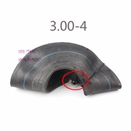 free shipping Motorcycle tire Inner Tube 3.00-4 high quality Tire metal valve Tube For Gas Electric Scooter Bike