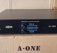 เพาเวอร์แอมป์กลางแจ้ง Poweramp 1000W PA 6800 A-one เพาเวอร์แอมป์ Aone รุ่น PA6800 เครื่องขยายเสียง ข