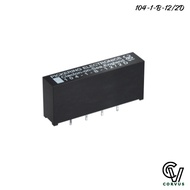 104-1-B-12/2D - High Voltage SIL/SIP 1 Form B SPST N.C. 12V 1.5KV Standoff w/ diode