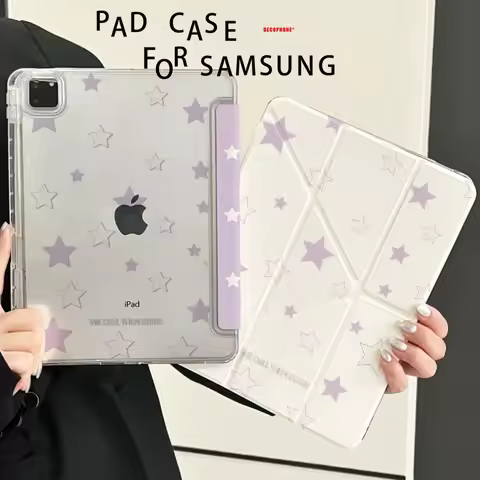 For Samsung Galaxy Tab A8/A9/A11+FE LITE PLUS/Galaxy Tab S6 Lite/S7/S8/S9/S10+ FE "purple star" 3+Y-