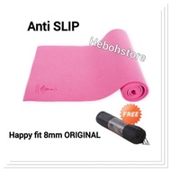Happy Fit Yoga Mat/Yoga Matt Happy Fit 8 Mm Original Bonus Bag