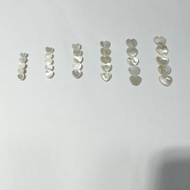 Van Cleef Double Flat Love Shape Stone