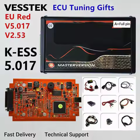 Unlock K-ESS 5.017 2.80 K-t-ag 7.020 2.25 4LED Online KE-SS Support Car Truck Up To 140 Protocols EC