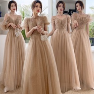Elegant Slimming Bridesmaid Dress - Long Evening Gown