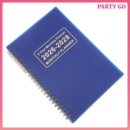 Notepad Daily Agenda Notebook Academic Calendar 2026  uiran