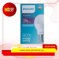 Lampu Bohlam Philips LED Essential 5 Watt / Bohlam Lampu LED Bulb