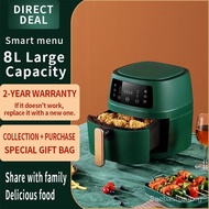 8LLarge Capacity Smart Air Fryer Smart Fryer Household Electric Fryer Oven Foreign TradeAir fryerWholesale