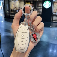 Red Flag H6 Key Cover 2025 FCL Red Flag H5 New Style HQ9/E-HS9 Car Cute Key Case Buckle Female