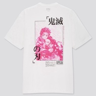 👕Uniqlo Kimetsu No Yaiba x Demon Slayer เสื้อยืด สําหรับผู้ชายและผู้หญิง