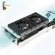 kokiya Graphic Card Backplane Adjustable Cooling Fans W/ Fan for RTX 3090 3080 3070