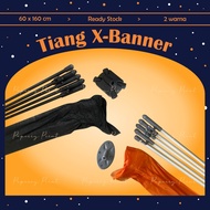 Black XBanner Pole White XBanner Pole/ Banner Pole/ Banner Stand/ XBanner Stand/