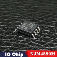 10pcs NJM4580M SOP8 JRC4580 NJM4580 SOP8 4580 4580M SOP SMD Dual Operational Amplifier new original