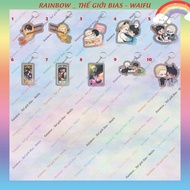 Shutline mica keychain 5cm, acrylic keychain manhwa Armor bl