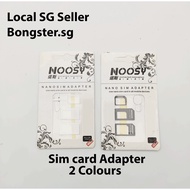 Noosy Sim card adapter with Tray eject pin nano micro standard