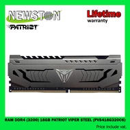 RAM DDR4 (3200) 16GB PATRIOT VIPER STEEL (PVS416G320C6)