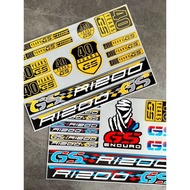 Suitable for BMW Motorcycle Reflective Sticker BMW Logo Helmet Decal G310GS/S1000RR/1200GS