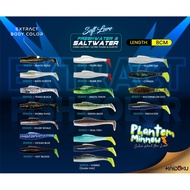 Soft Plastic phantom minnow 8cm KAIDOKU (6ps)