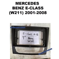 ANDROID PLAYER CASING FOR MERCEDES BENZ E-CLASS W211 2001-2008 9 INCH