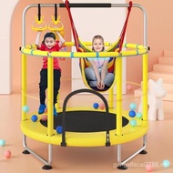 Trampoline Home Children Indoor Baby Bouncing Bed Kids Fitness with Net Family Toys Trampoline