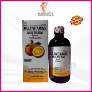 ﹊ ¤ ⊙ MULTILEM  SYRUP Multivitamins for Kids 120ml Orange Flavor