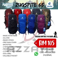 BEG BACKPACK DEUTER ZUGSPITE 65 (50L) VIETNAM